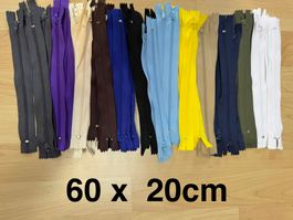 Reissverschlüsse   60 x 20 cm     neu     TOP Angebot