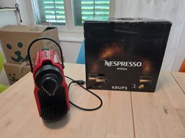 Nespresso Inissia KRUPS Kapselmaschine rot