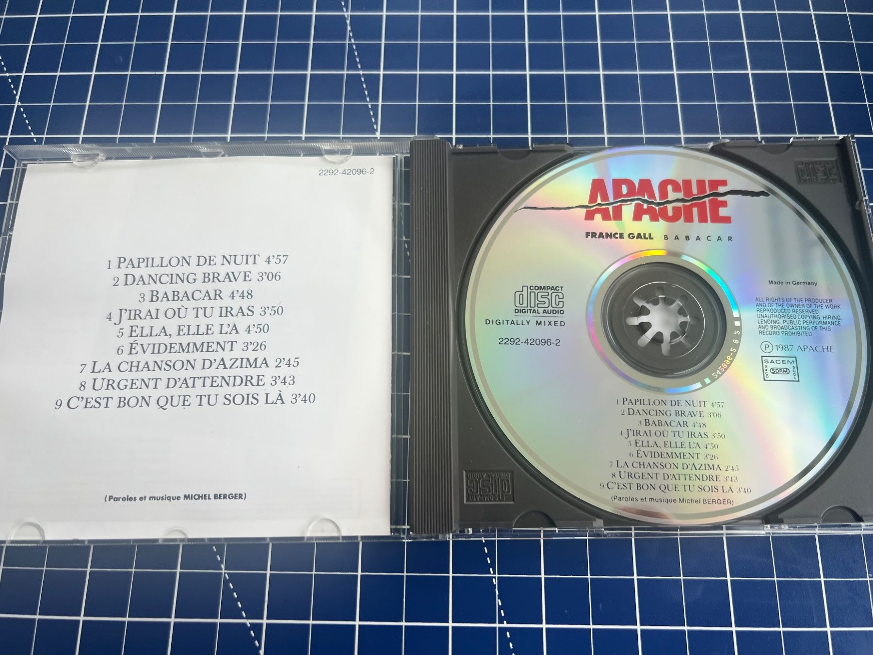 CD: France Gall – Babacar – Usato da st.gallen venduto da sophiephie 1