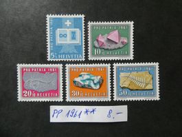 Pro Patria 1961 postfrisch