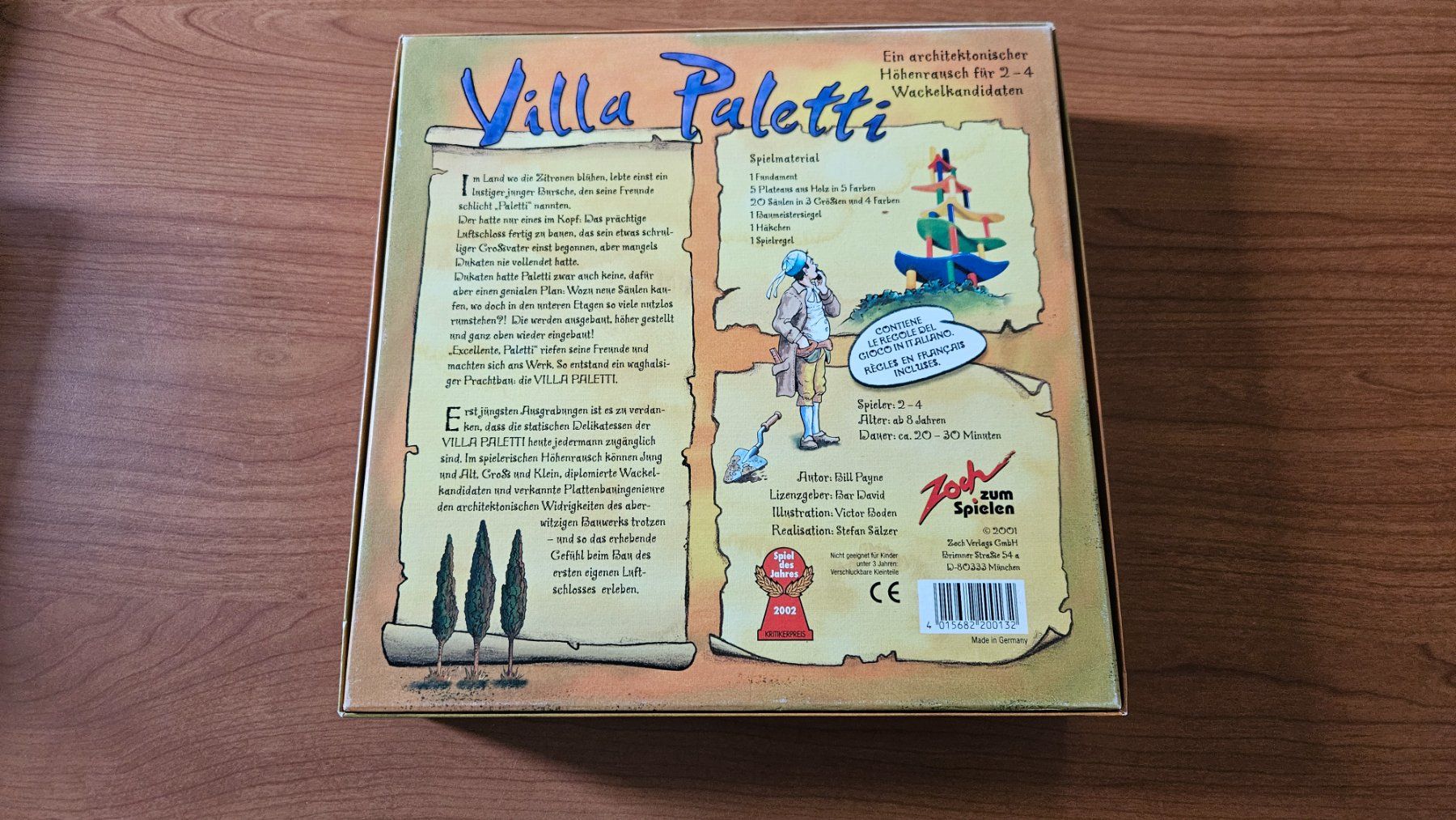 Giochi: Gioco di società Villa Paletti – Usato da Melano venduto da H-Sara 1