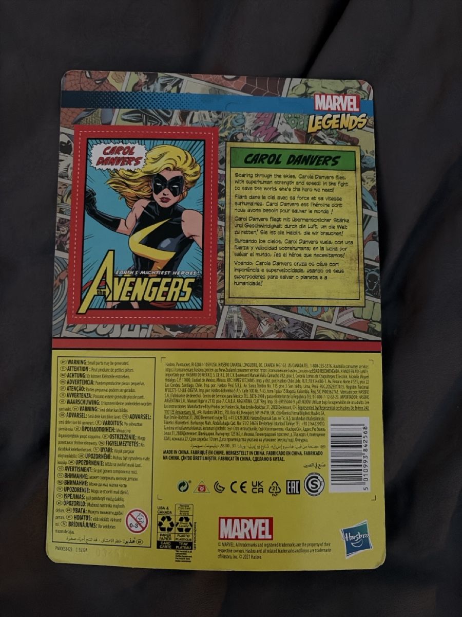 Hasbro Statuette: Marvel Legends Carol Danvers Action Figur, Neu & OVP! – Nuovo (secondo la descrizione) da Uitikon Waldegg venduto da WEB-HEAD 1