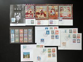 Pro Patria 1965-67 Diverses zu Zillis Deckengemälde
