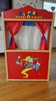 Figuren-Puppen-Theater / Kasperle-Theater aus Holz