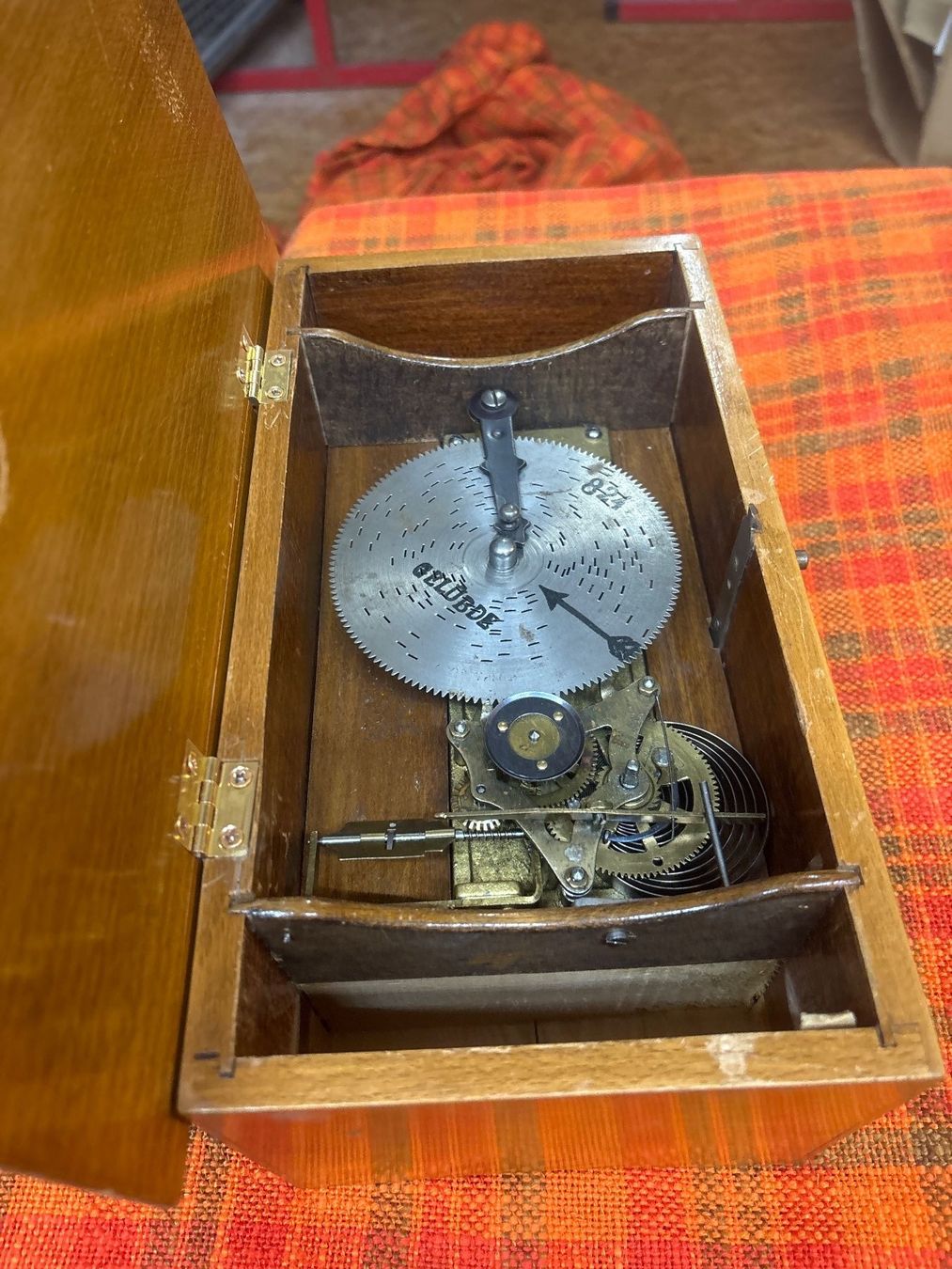 Thorens Carillon: F162 Antique  Thorens Musik BOX ca. 1900 – Usato da Uster venduto da Pernod111 5