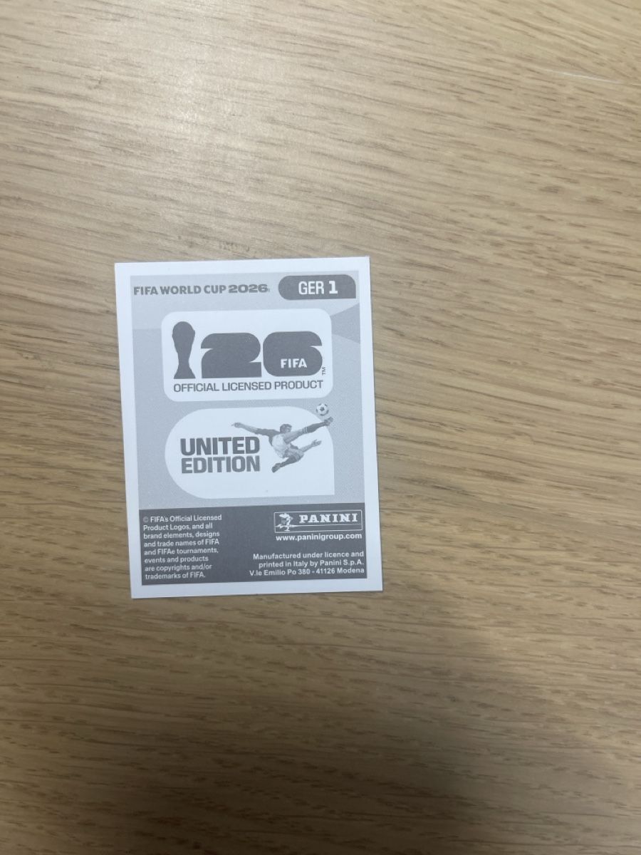 Aufkleber: Panini FIFA WC GER 1 – Neu (gemäss Beschreibung) aus Lausanne 26 von mar_2ldv 1