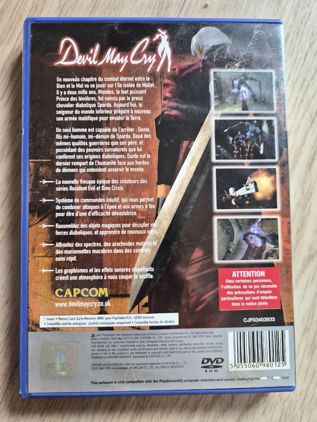 Sony Giochi: Jeu Playstation 2 Devil May Cry Platinum occasion – Usato da La Joux FR venduto da car_ck96 2