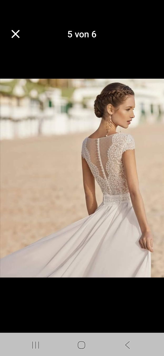 Vestiti: Brautkleid Aire Barcelona Gr. 42 – Usato da Murten venduto da fjr_q7d7 4