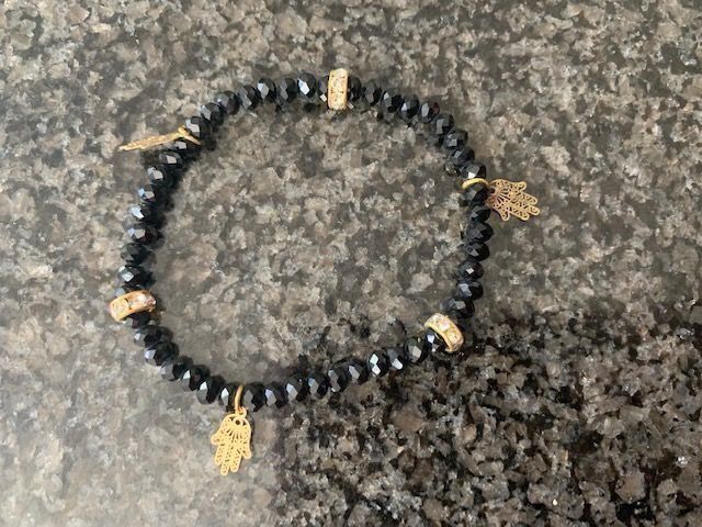 Armbänder & -reifen: Ramadan Armband mit Glitzersteinchen Fatima Hand – Neu und originalverpackt aus Beromünster von msklef 3