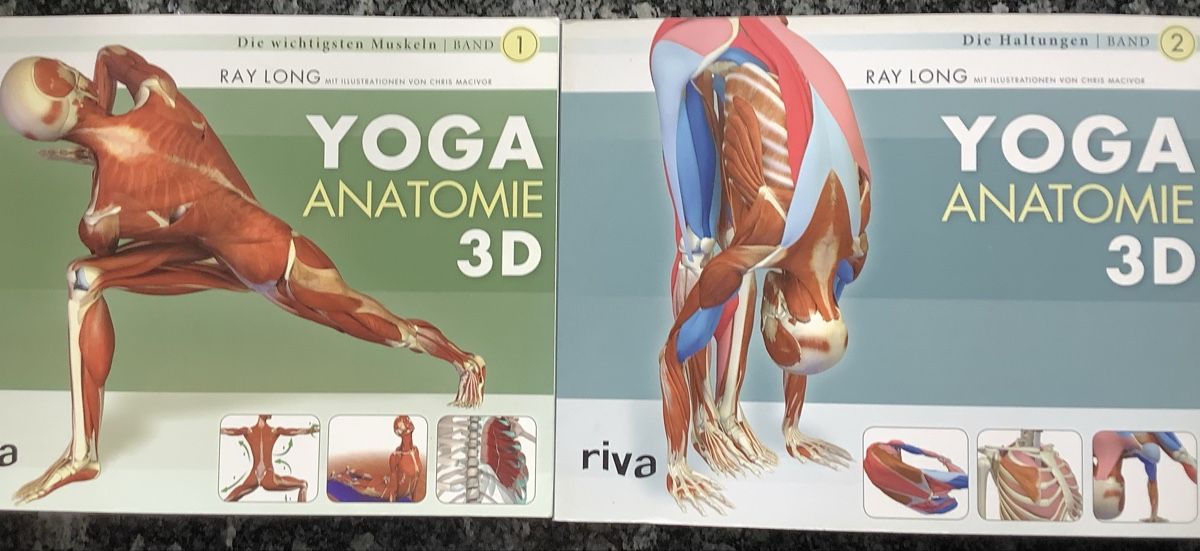 Libri: Yoga Anatomie 3D, Ray Long, Band 1+2 – Usato da Biel-Benken BL venduto da Lanma