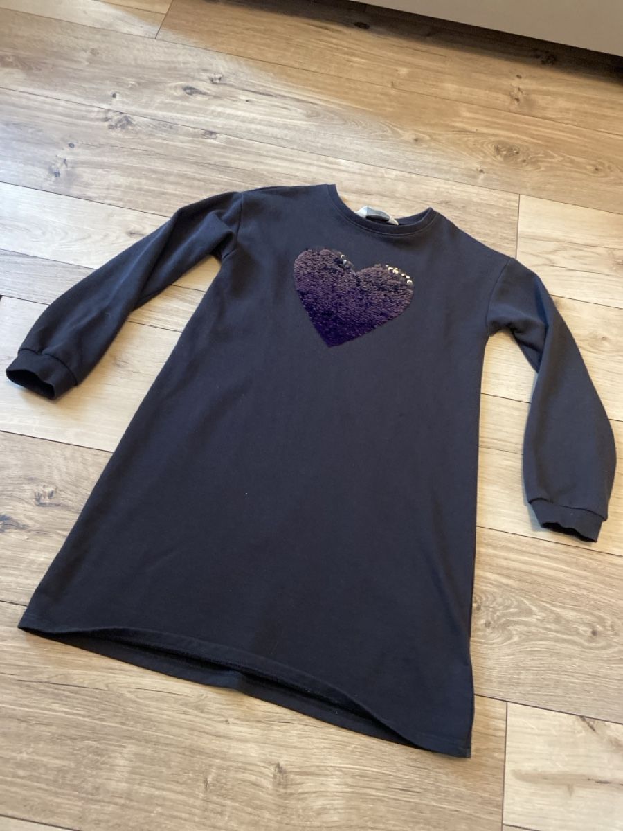 H&M Vestiti & Gonne: Robe sweat H&M 134-140/10 ans -  noir – Usato da Sornard (Nendaz) venduto da delezedoris