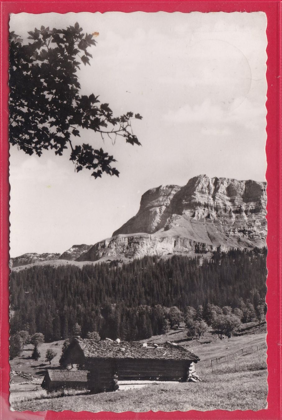 Cartoline postali: AXALP MIT AXALPHORN, 12.8.1952 – Usato da Oberrieden venduto da Gebirgsstelze