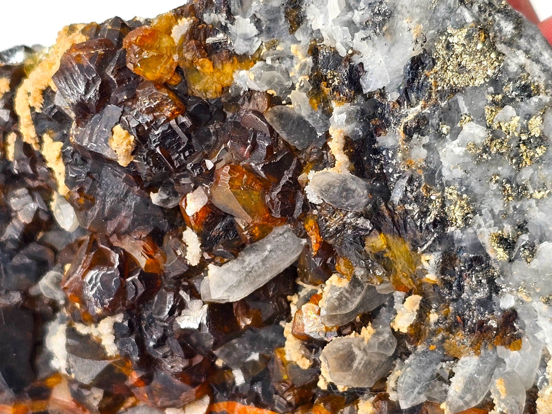 Mineralien & Heilsteine: RaRe Sphalerite, Pyrite Huaron, Peru – Gebraucht aus Figino von minshop 7
