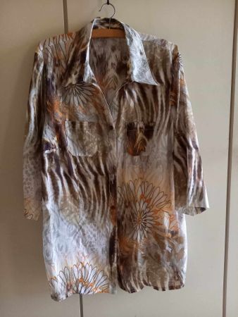 Damen Bluse, Gino Lombardi Gr.46, 100% Cotton