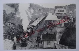 Appenzell Herisau  Eröffnungszug Bahnlinie anno 1910