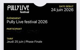 Pully Live Festival 25.06.2026
