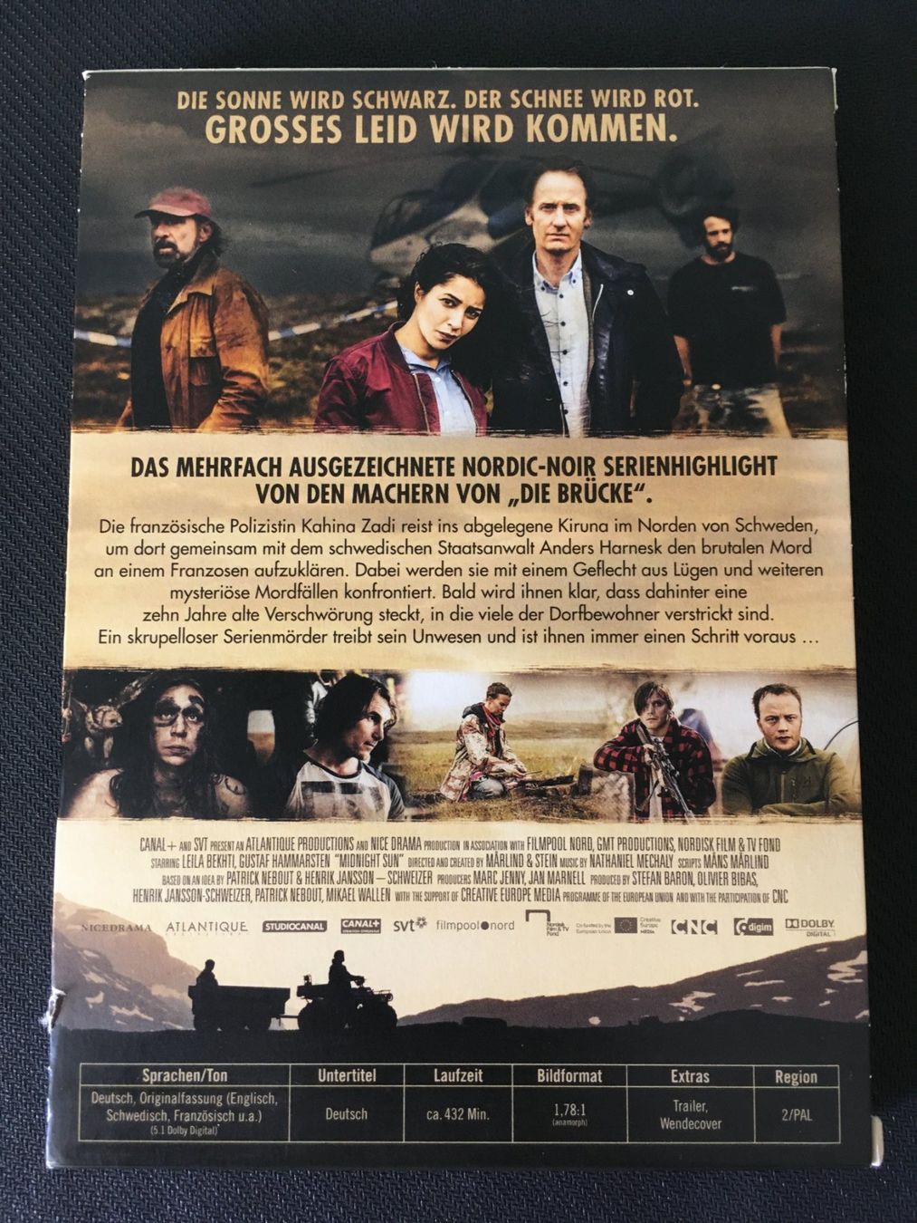 Tutti i DVDs: Midnight Sun -DVD- 1. Staffel – Usato da St.Gallen venduto da Punktchen01 1
