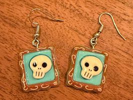 💀 Coole Halloween Ohrringe Totenkopf
