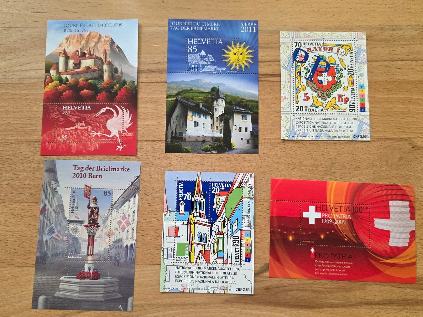 Tutti i francobolli: Schweizer Briefmarken druckfrisch – Nuovo (secondo la descrizione) da Wettswil venduto da Schnuebe 1
