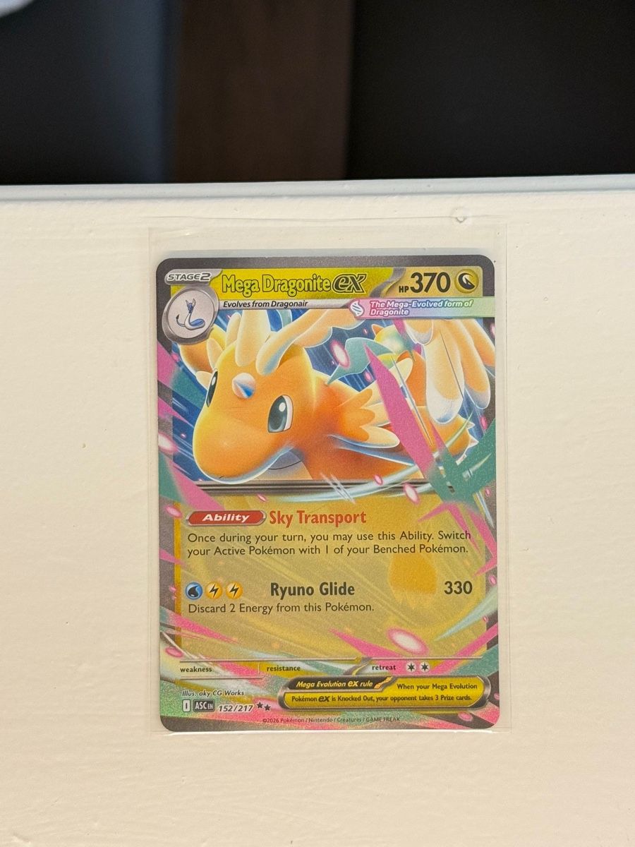 Pokémon Cartes à collectionner: Mega Dragonite ex 152/217 – Ascended Heroes – Neuf (Voir description) à Grandson par nopaoch