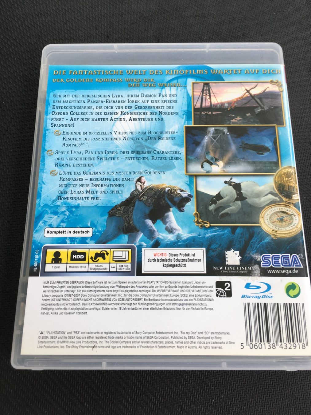 Sony Giochi: Der Goldene Kompass -  PS3 / Playstation 3 – Usato da St.Gallen venduto da sjosjo 1