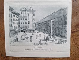 GENEVE  Rue de COUTANCE et Rue BASSE