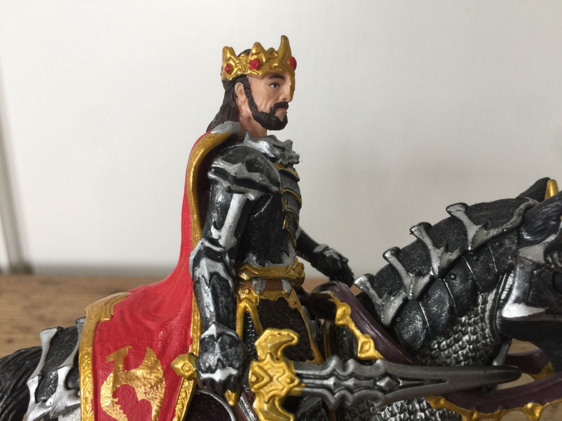 Schleich Figuren: SCHLEICH Drachenritter König Ritter – Gebraucht aus Ennetbaden von mapa05 5
