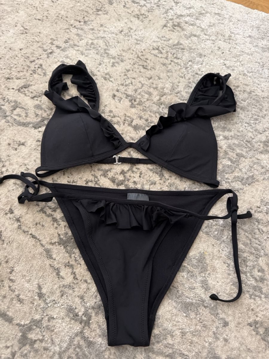 H&M Costumi da bagno & Bikini: Bikini H&M Schwarz Grösse 34 neuwertig – Nuovo (secondo la descrizione) da Zurich venduto da kat_dcy5