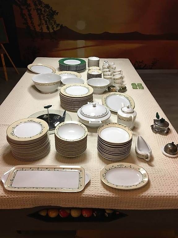 Set di piatti: Service complet Guy Degrenne – Usato da Plan-Les-Ouates venduto da panini65 3