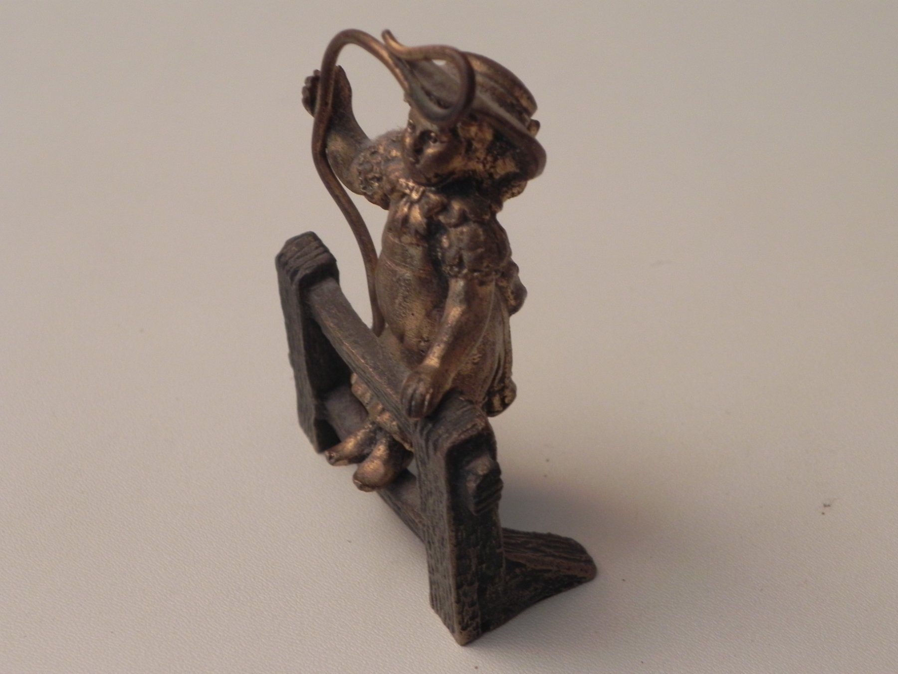 Figuren: Antike kleine Sammelfigur aus Messing oder Bronze – Gebraucht aus Minusio von Lory64 1