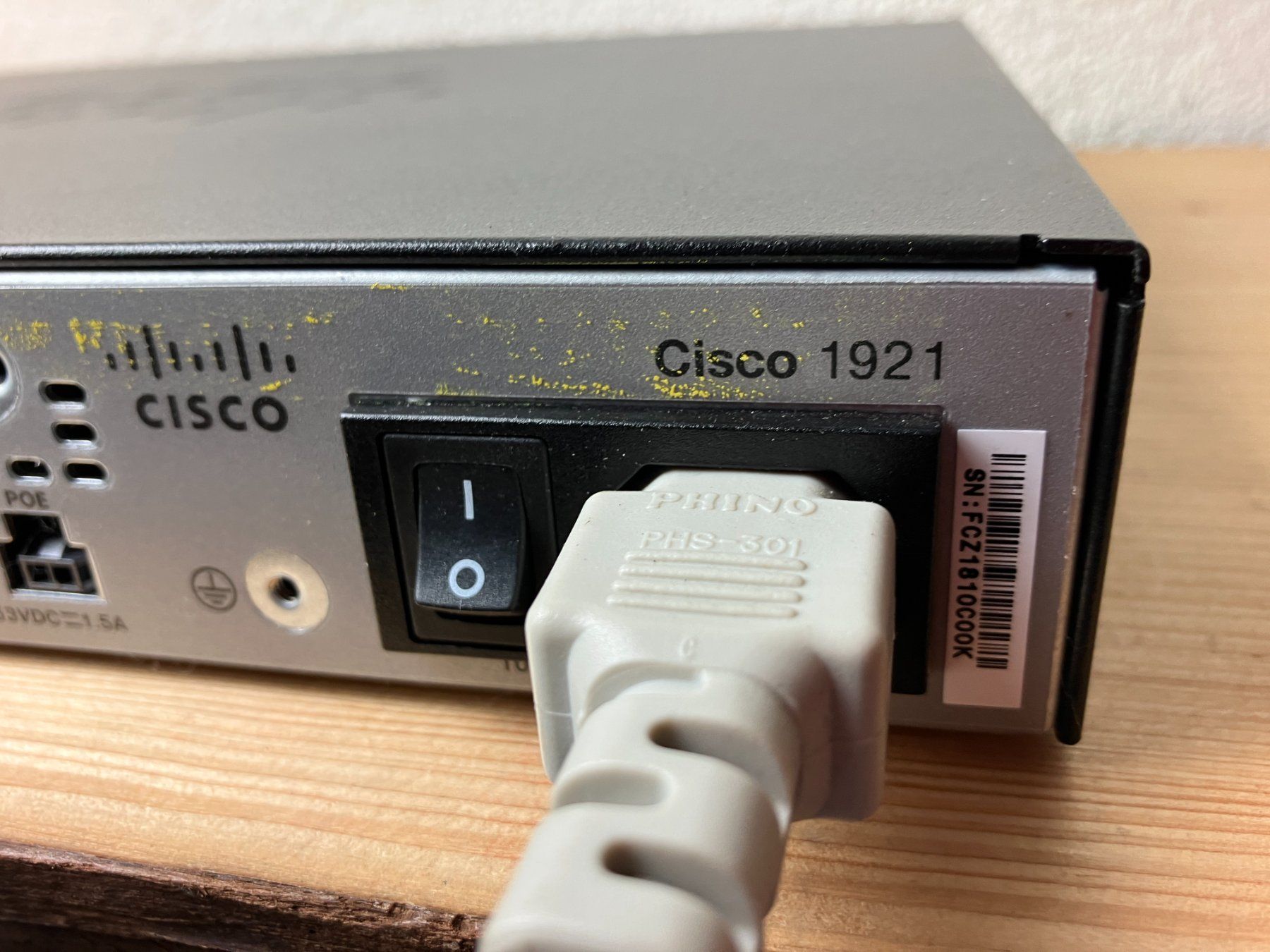 Cisco Modems & Router: CISCO 1921 Integrated Services Router – Gebraucht aus Fislisbach von  5