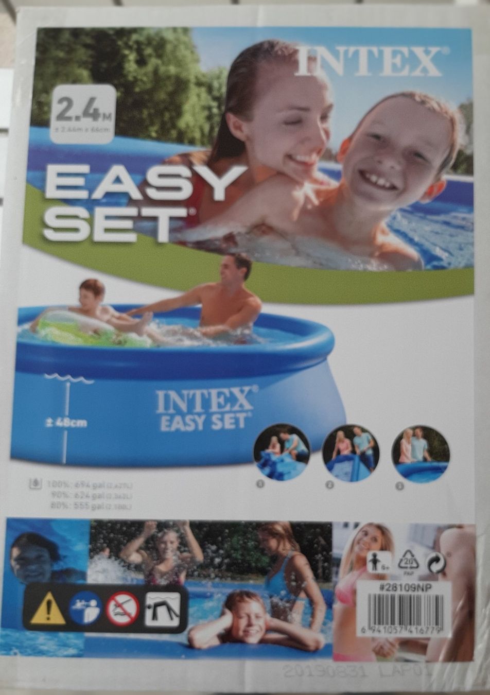 Intex Piscine: Kinderbassin INTEX 240cm – Nuovo e nell'imballaggio originale da Hochdorf venduto da Amazone0 2