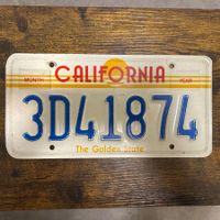 🇺🇸 U.S. Autoschild - California 3D41874 - ORIGINAL