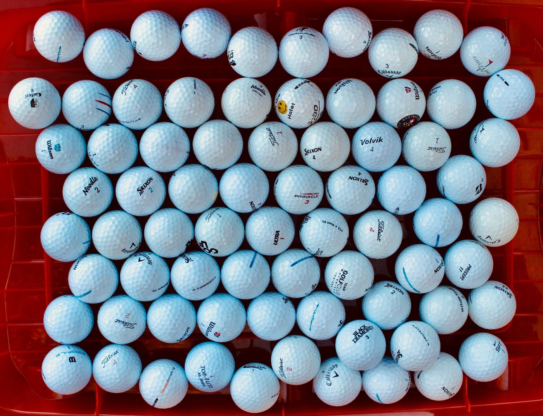 Palloni: 75 erstklassige Golfbälle vom Golfer! – Usato da Waldkirch venduto da Wasu 1