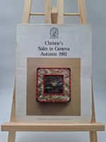 🌟 Rare Catalogue d'Enchères Christie’s Genève –Automne 1981