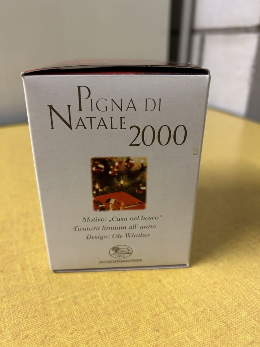 Hutschenreuther Tutte le decorazioni: Weihnachtszapfen 2000, limitiert, OVP – Nuovo e nell'imballaggio originale da Lanzenhäusern venduto da vic63 1