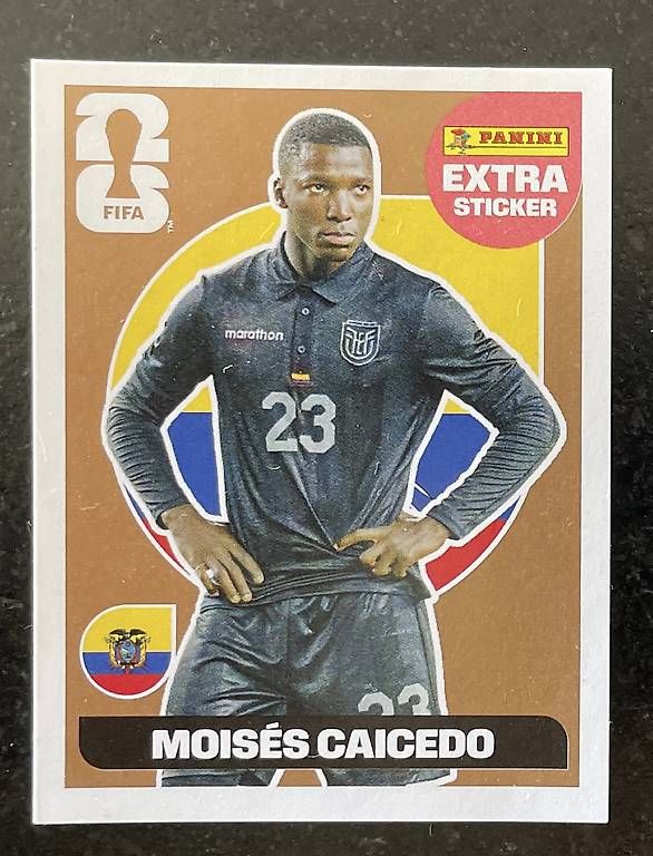Carte collezionabili: Panini Extra Caicedo Bronze 2026 – Usato da Romanel-s-Lausanne venduto da ArikIssler