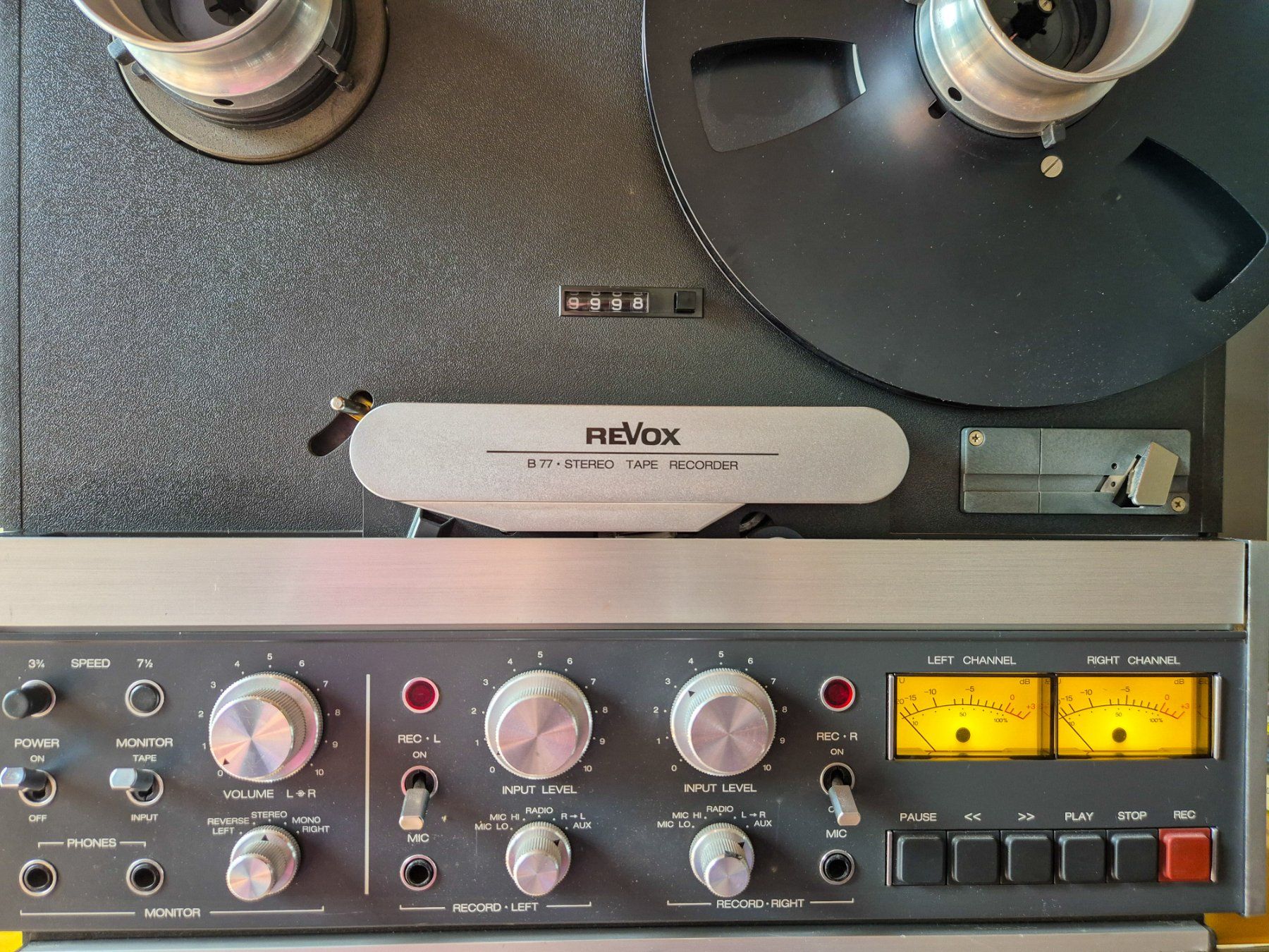 Revox Apparecchi a nastro: Revox B77 Mk1  4-Spur Tonbandgerät – Usato da Bubikon venduto da Manarola 1