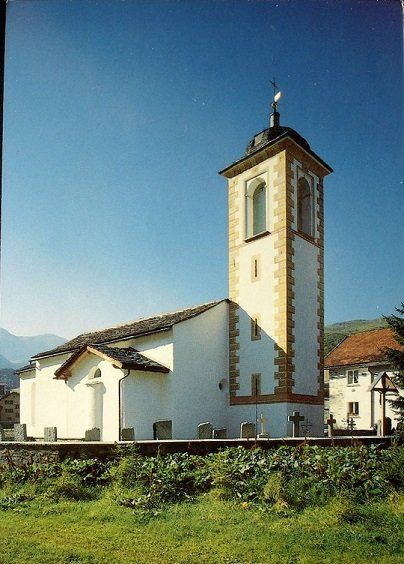 Cartes postales: BIVIO Kath. Pfarrkirche St. Gallus – D'occasion à Jona par philajona