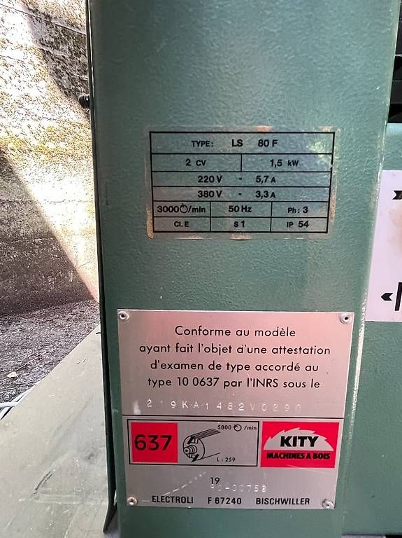 Tutte le macchine: Abricht und Dickenhobel Kity 637 – Usato da Nussbaumen AG venduto da nil_n7s5 1
