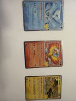 3 Pokemon Karten Articuno Moltres Zapdos 25 Jahre Set