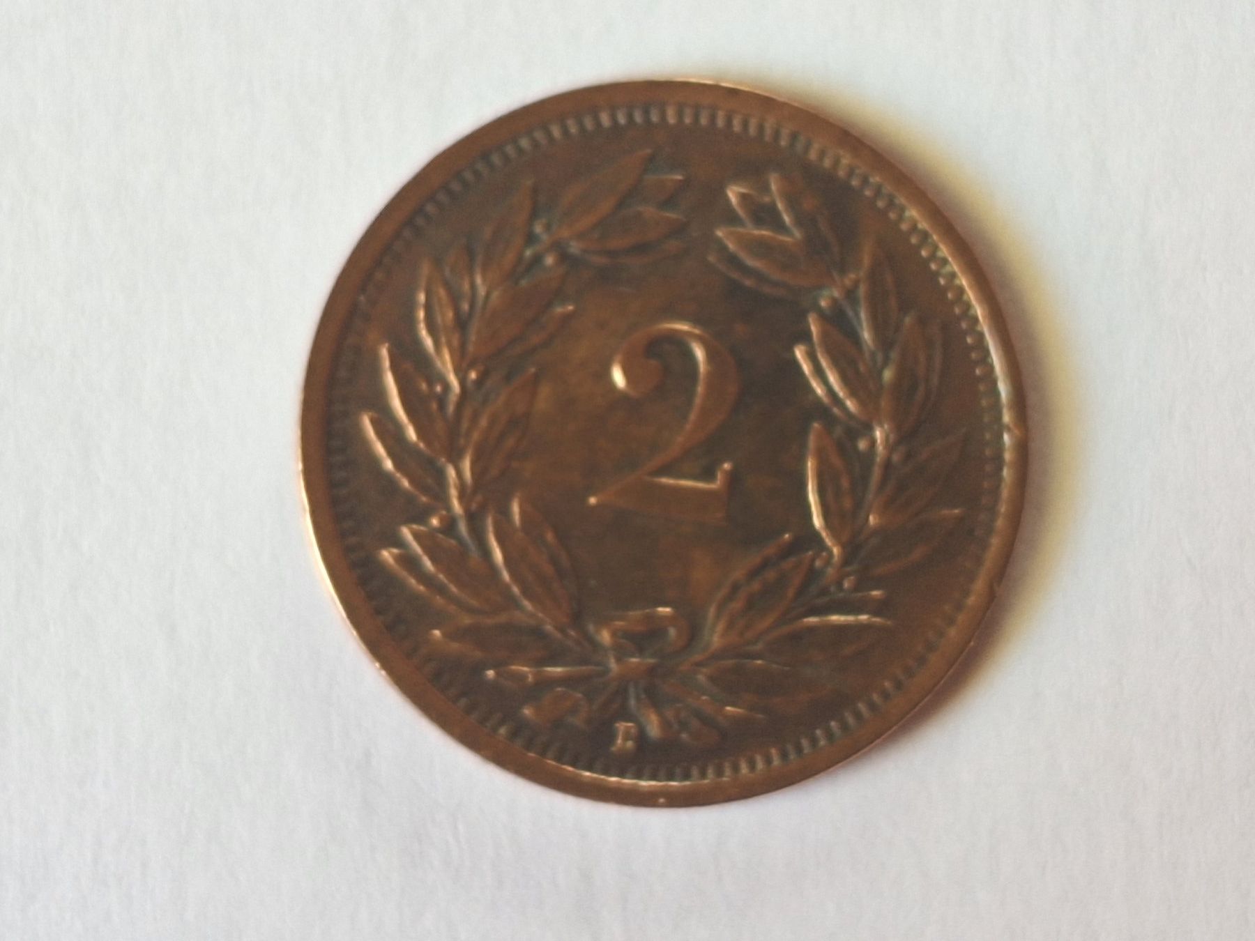 Alle Münzen: 2cts 1929 – Gebraucht aus Couvet von zeze03 1