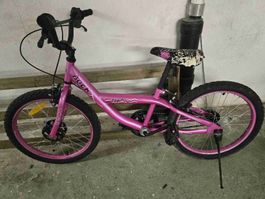 Kinderfahrrad pink Grösse 20 Zoll