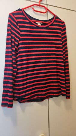 Maglia a righe viscosa H&M tg. XS