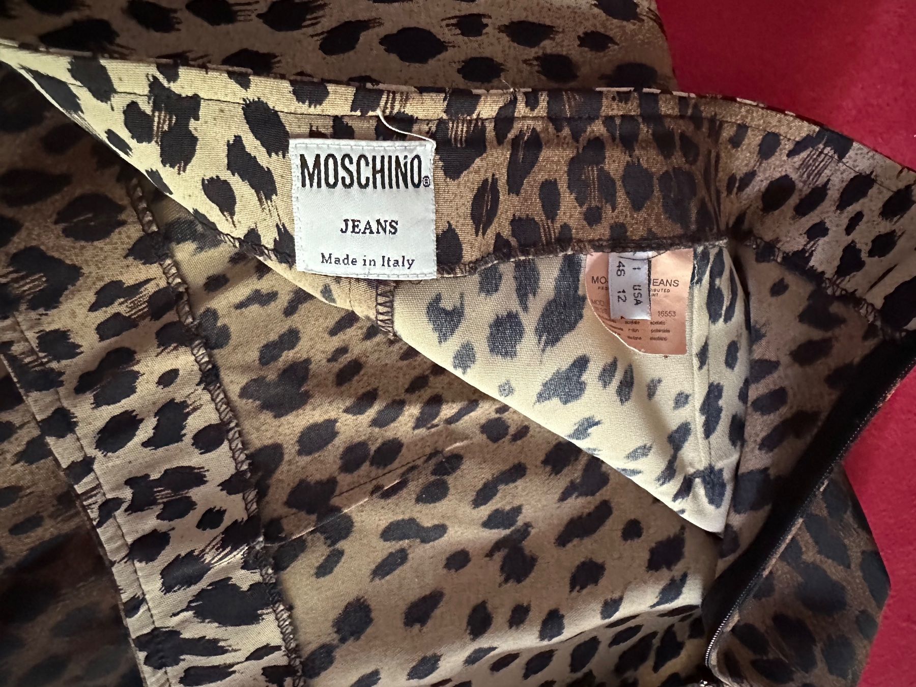 Moschino Gonne: Moschino Leopard Rock (Umstandsmode) – Usato da Stäfa venduto da Alesenka 3