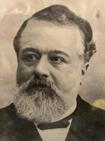 PORTRAIT DR.ALFRED VINCENT CONSEILLER D’ÉTAT GENÈVE