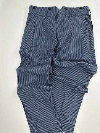 Faith Connexion Hose, Gr. 36, Blau gestreift, 