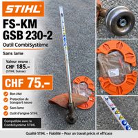 STIHL FS-KM GSB 230-2 – Outil CombiSystème – CHF 75.–