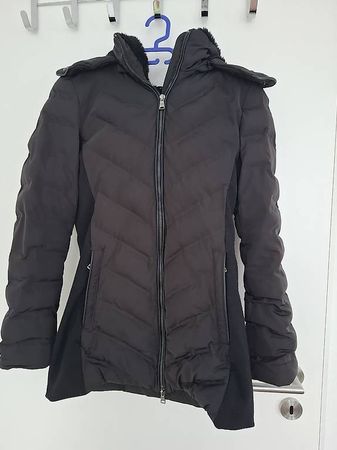 Winterjacke schwarz Gr. XS / S von Zebra