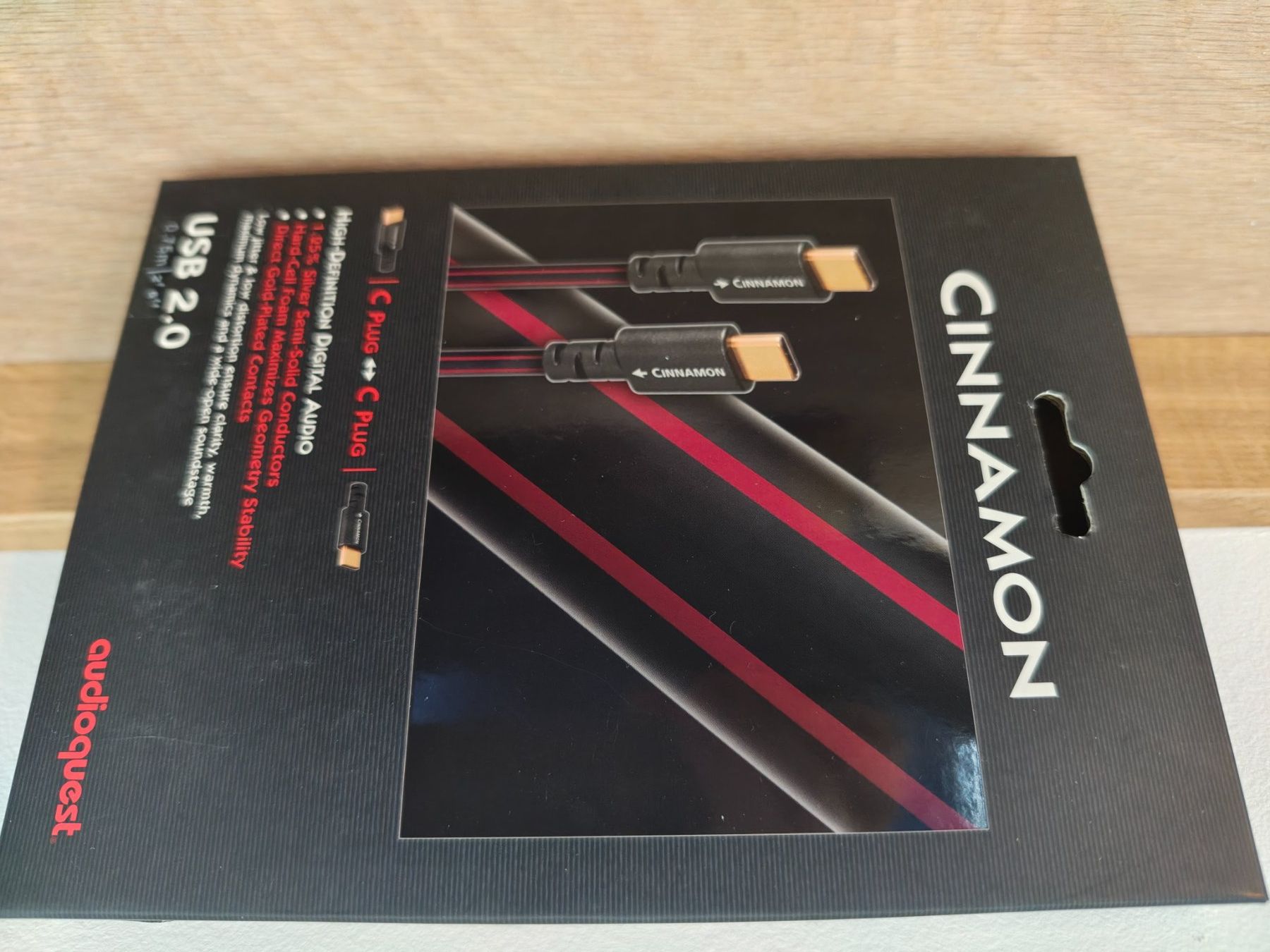 AudioQuest Cavi: Audioquest Cinnamon Kabel, USB C zu USB C, 0.75m – Nuovo (secondo la descrizione) da Immensee venduto da Pelab 3